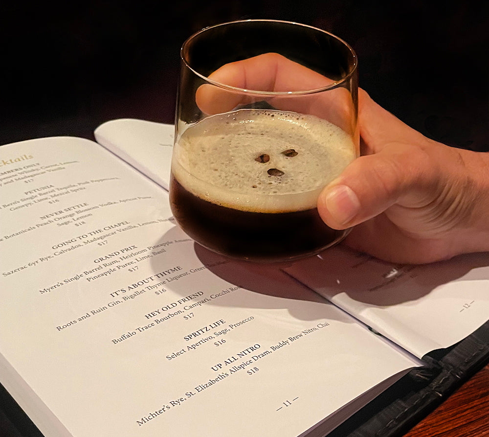 Bern's 'Up All Nitro' cocktail features limited edition BOLT Nitro cold brew