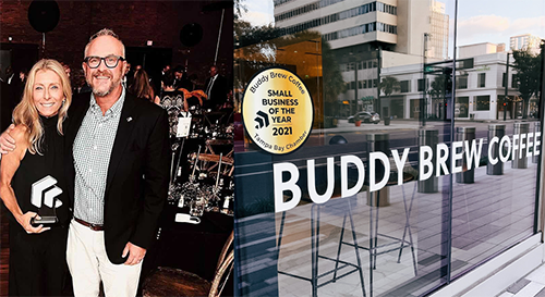 Buddy Brew Coffee named Small Business of the Year