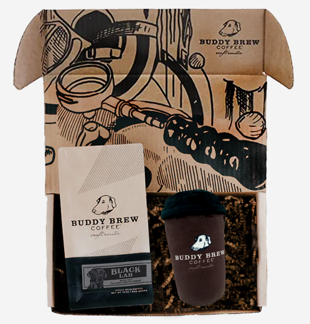 Hot Coffee Insulated Drink Sleeve  Blue Buffalo Plaid - Brew Buddy  Neoprene – shopbrewbuddy