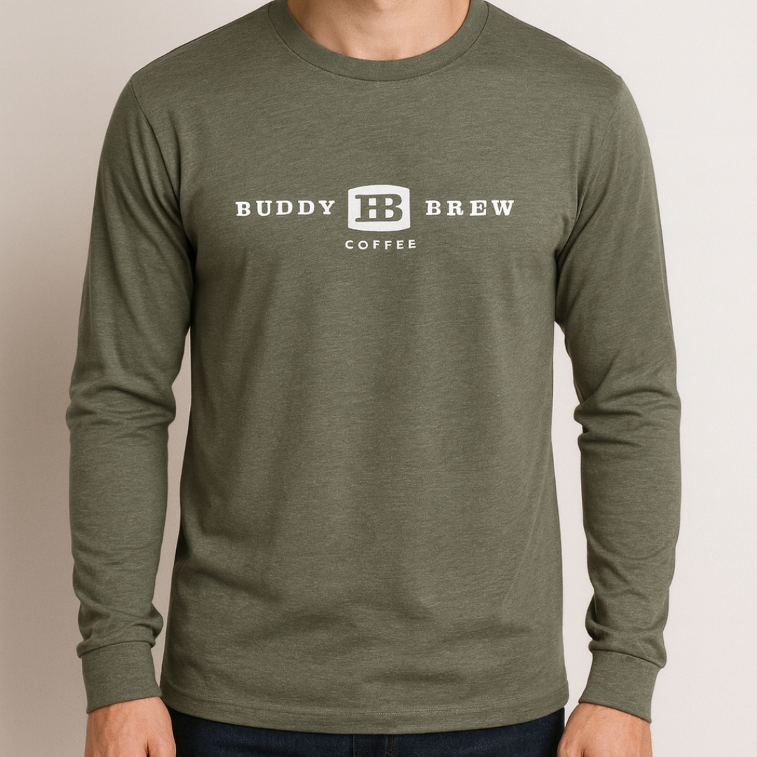 BB Long Sleeve Shirt - Heather Green