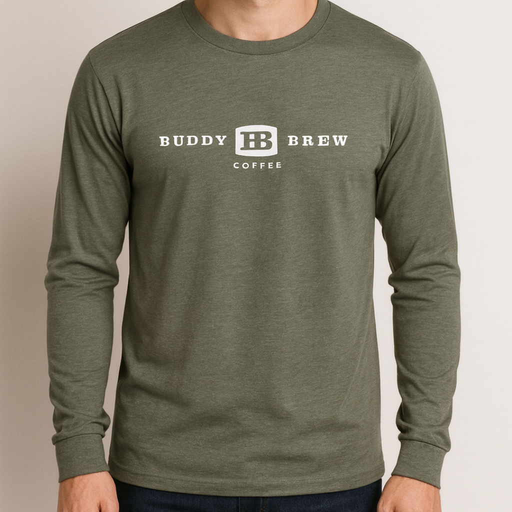 BB Long Sleeve Shirt - Heather Green