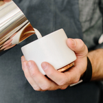 Monty Milk Art Cup - 6.5 oz. Cappuccino