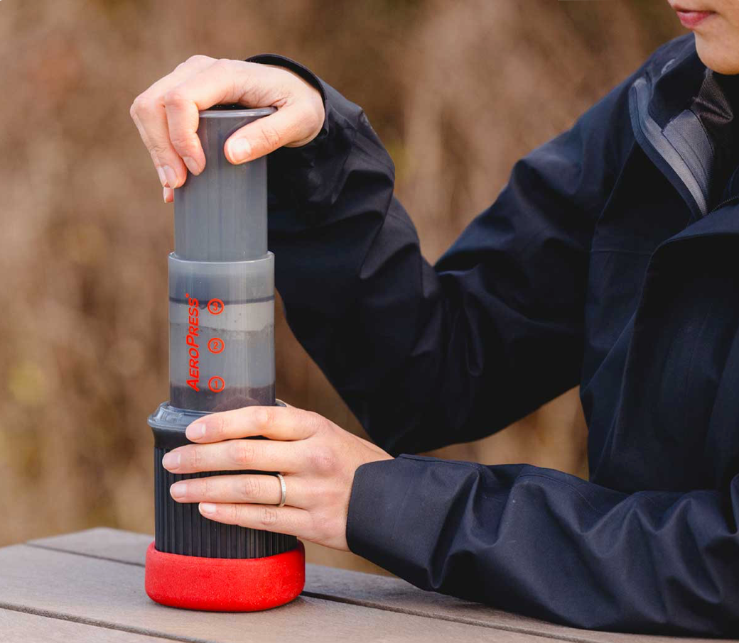Aeropress GO travel coffeemaker